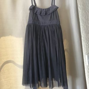 Dark gray dress